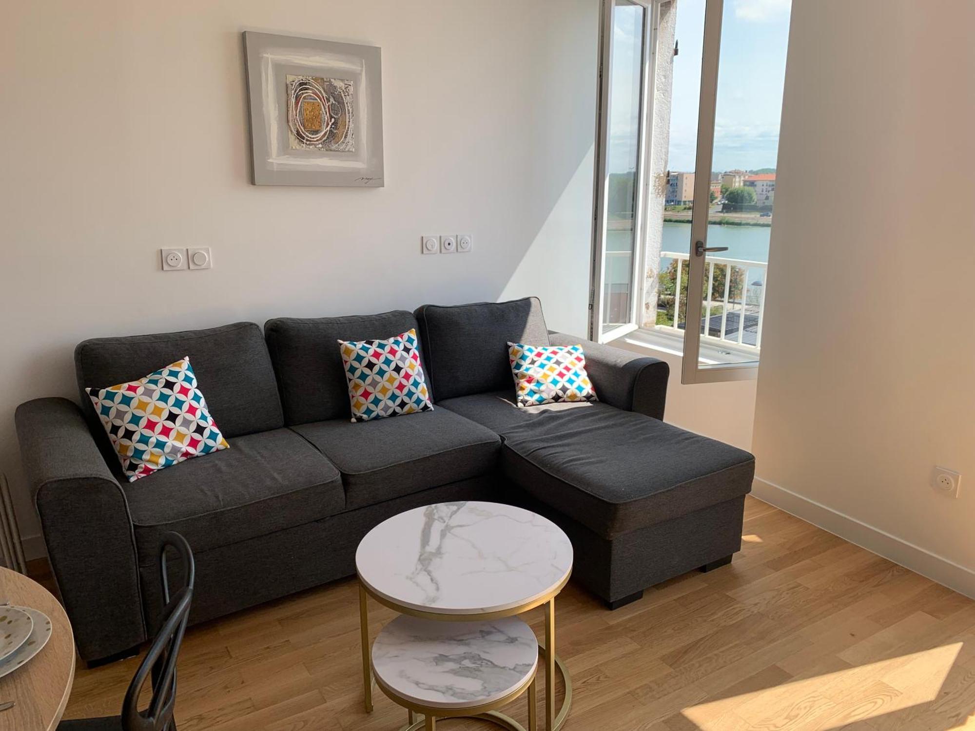Appartement Neuf, Vue Sur Saone Mâcon Eksteriør bilde